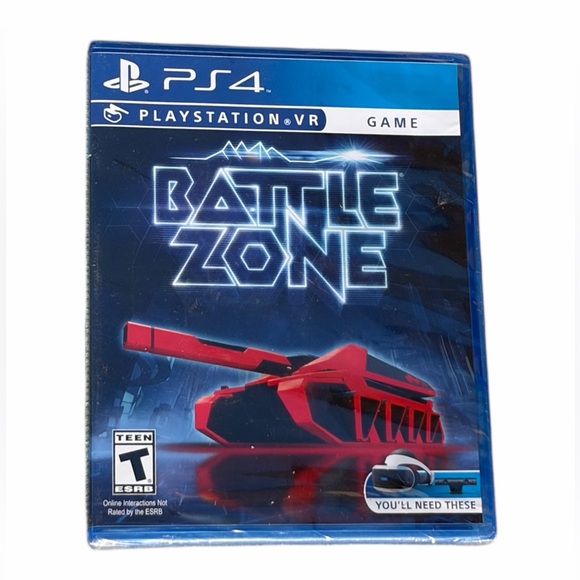 Sony Other - Battlezone PlayStation VR PS4 Game Brand New Factory Sealed PSVR Tank